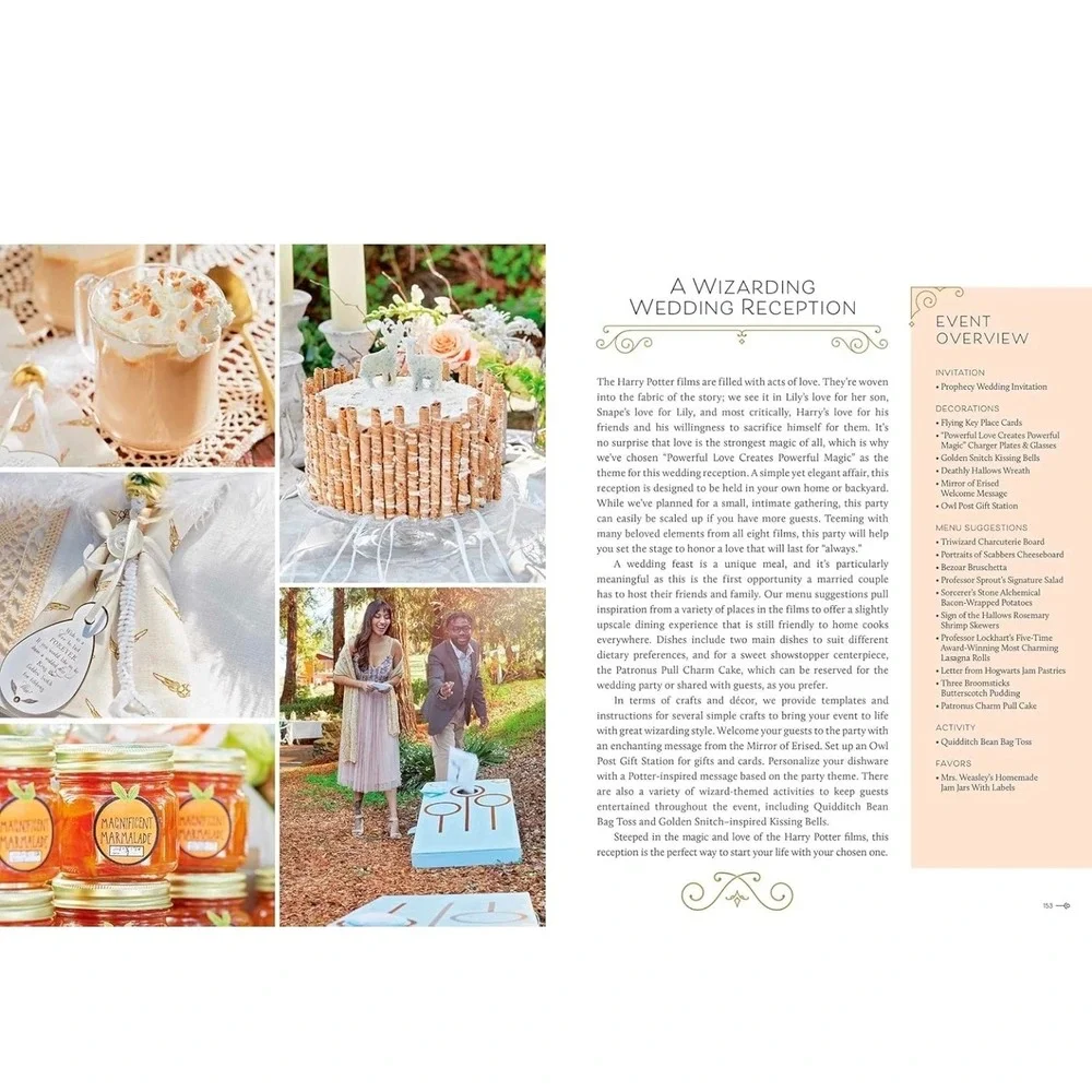 Harry Potter Feasts & Festivities Jennifer Carroll‎ Wizarding World Party Book